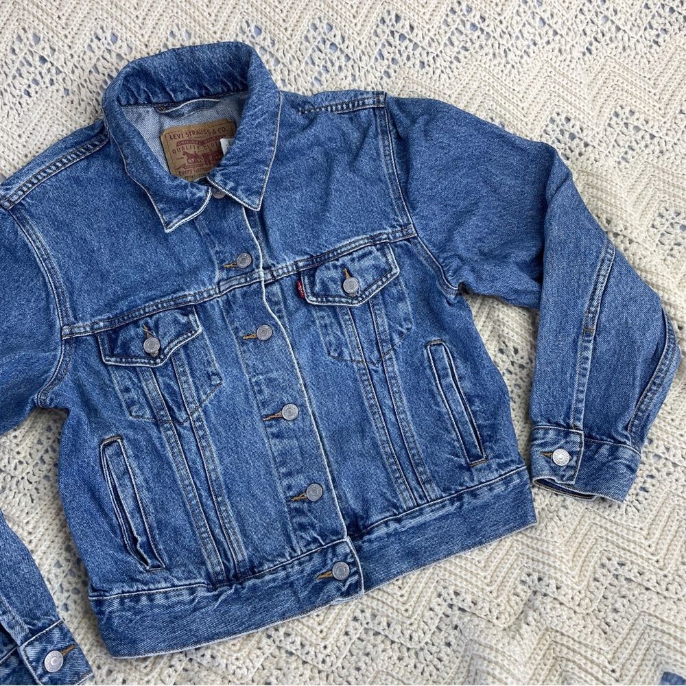 Levi’s Jean Jacket 90s Vintage Trucker S Type 3 Punk Indie Sleaze Western Retro